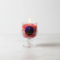 Lumorya Blush Petals Rose floral scented candle – handcrafted, premium fragrance, made in Nagpur