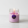 Lumorya Tranquil Fields Lavender scented handcrafted candle – premium soy wax, made in Nagpur