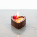 Lumorya heart-candle floral scented candle – handcrafted, premium fragrance, made in Nagpur